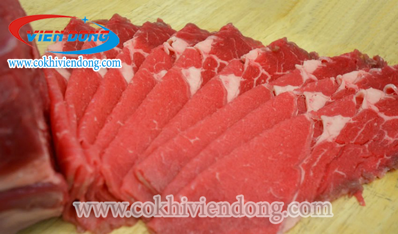 Máy thái thịt công nghiệp- giải pháp tối ưu cho cơ sở chế biến thịt chuyên nghiệp